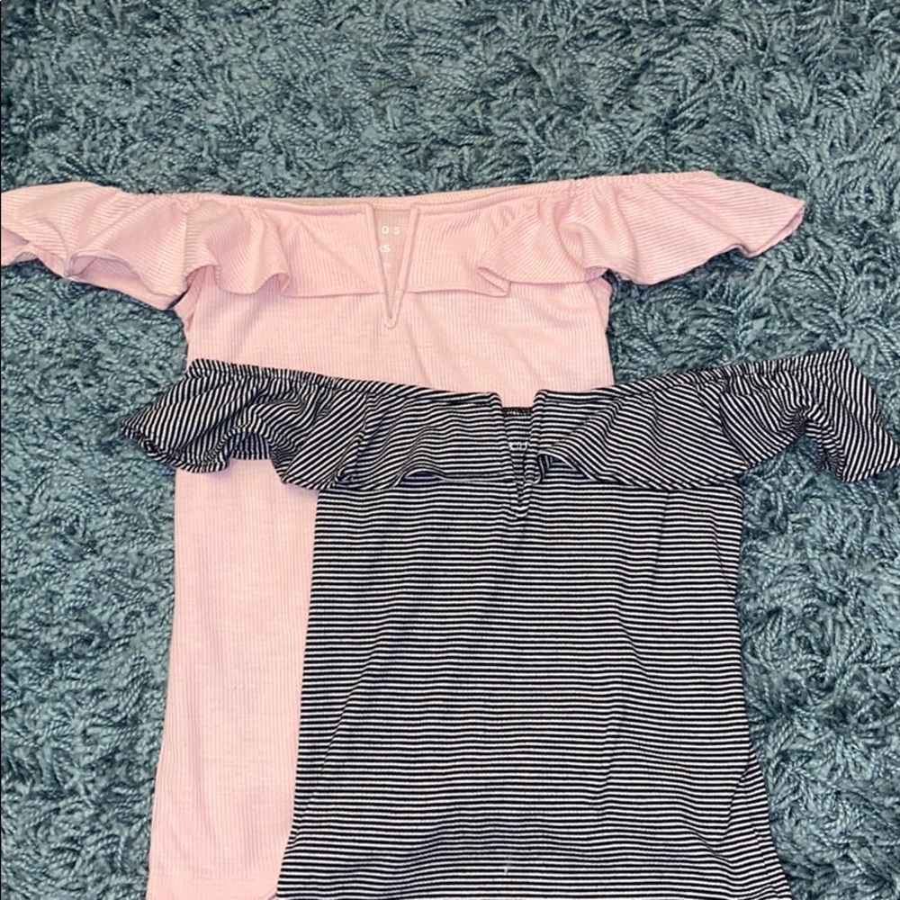 NWOT off the shoulder tops bundle